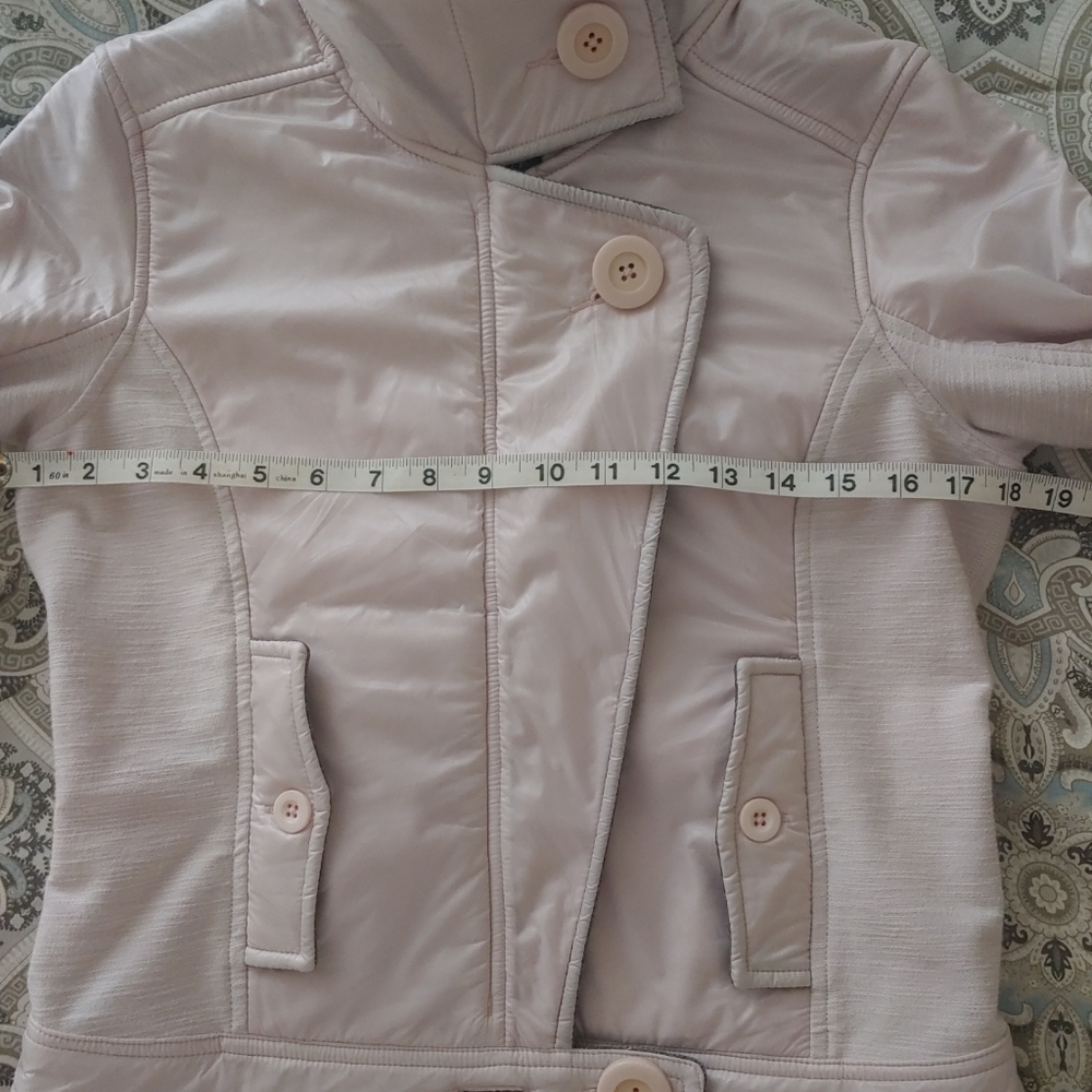 Lululemmon Pedal Power Blush Gray Fleece Jacket size 6. NWOT. - Picture 15 of 16